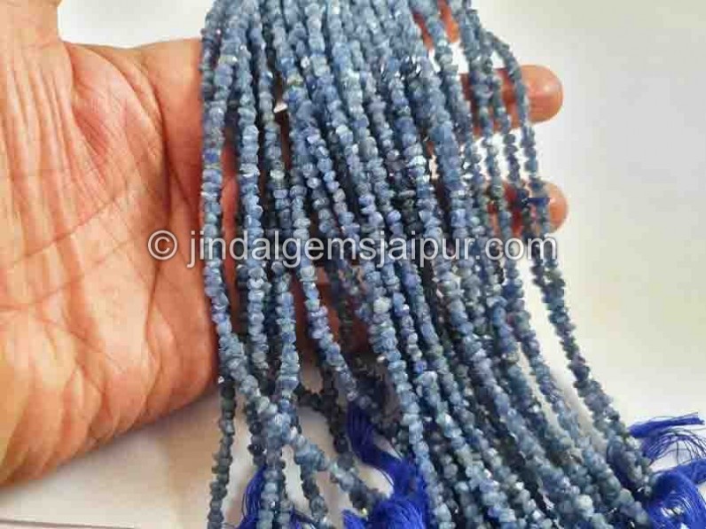 Natural Blue Sapphire Rough Nugget Beads --  SPPH145