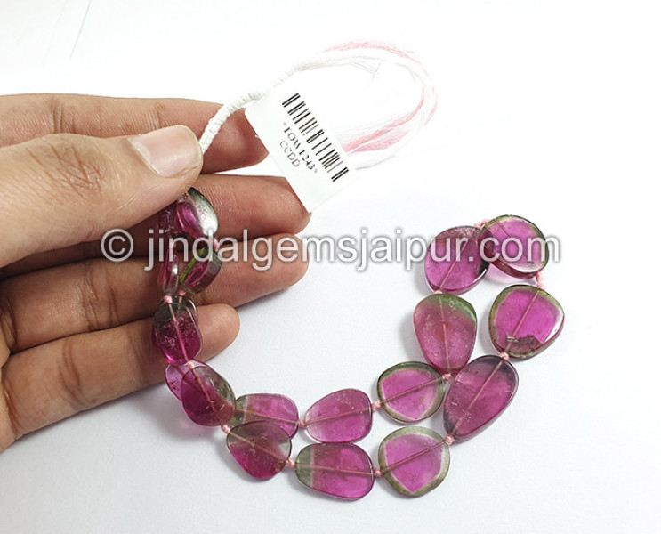 Watermelon Tourmaline Smooth Slices