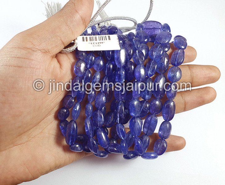 Tanzanite Smooth Nuggests Shape Beads