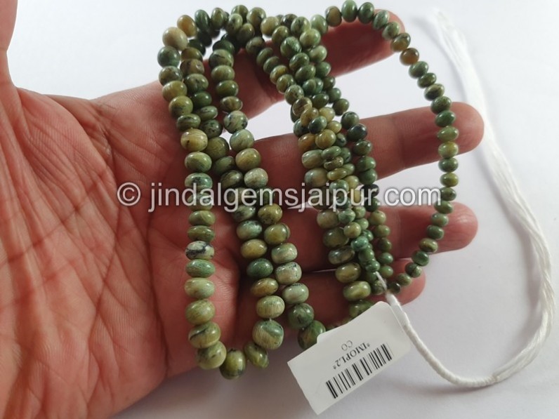 Imperial Opal Smooth Roundelle Beads