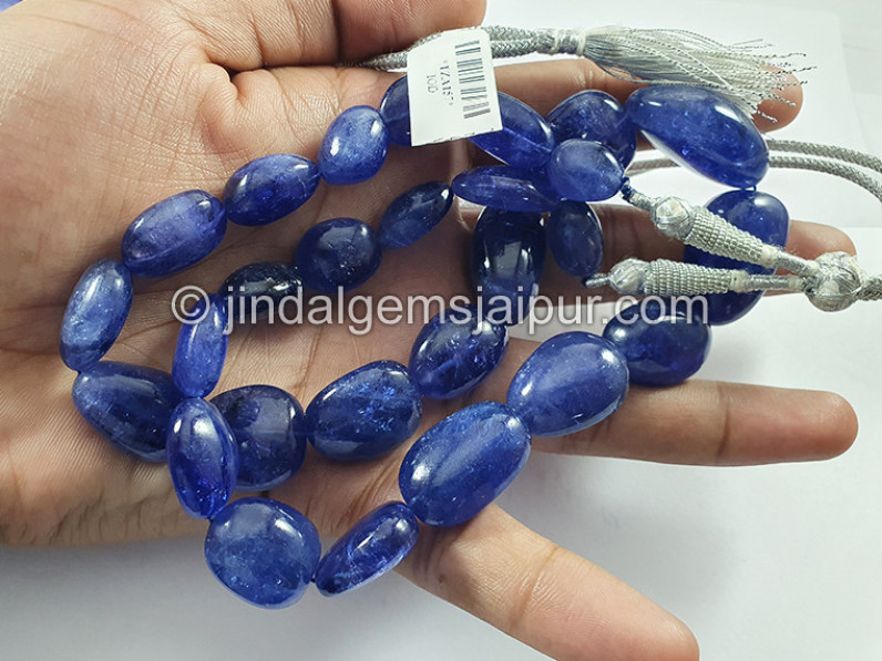 Tanzanite Smooth Nuggets Shape Beads