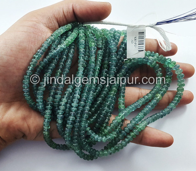 Kornerupine Smooth Roundelle Shape Beads