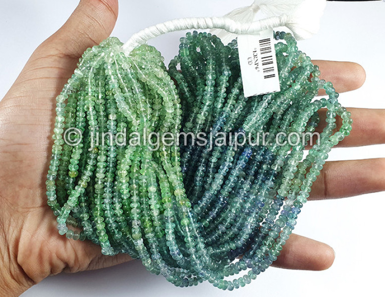 Kornerupine Smooth Roundelle Shape Beads