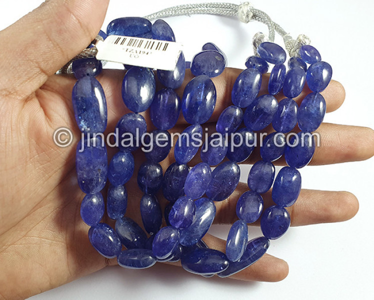 Tanzanite Smooth Nuggests Shape Beads