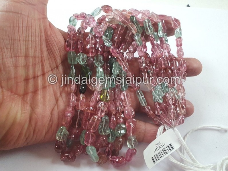 Tourmaline Smooth Irregular Nugget Beads