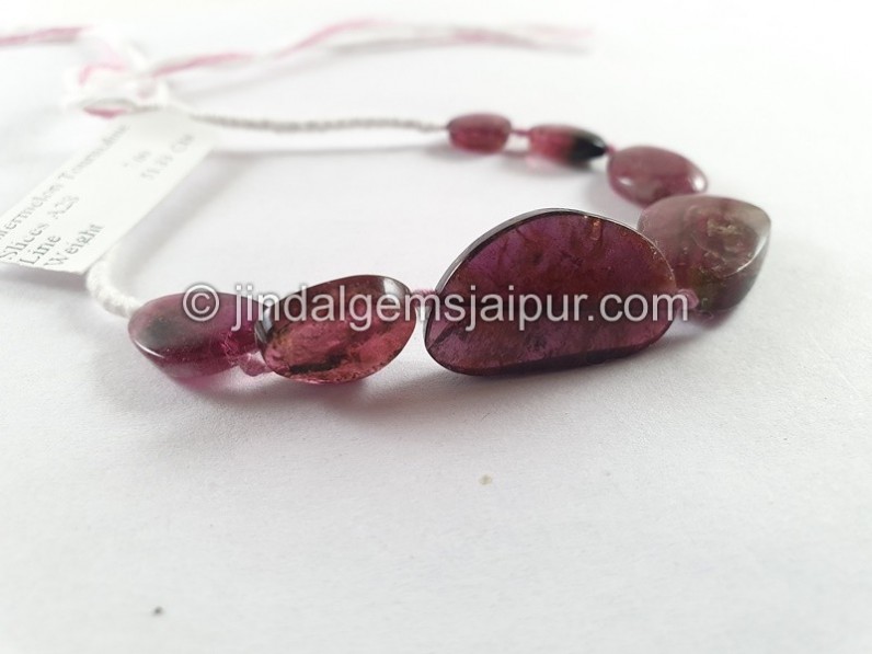 Watermelon Tourmaline Smooth Slices