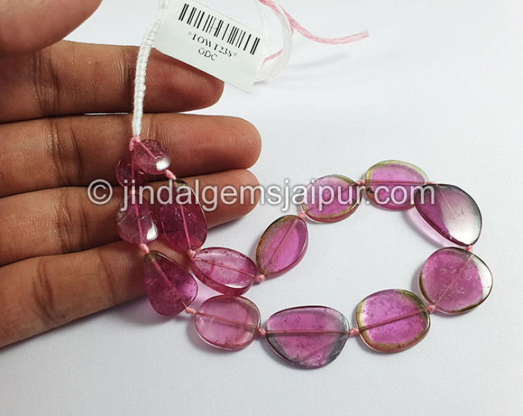 Watermelon Tourmaline Smooth Slices