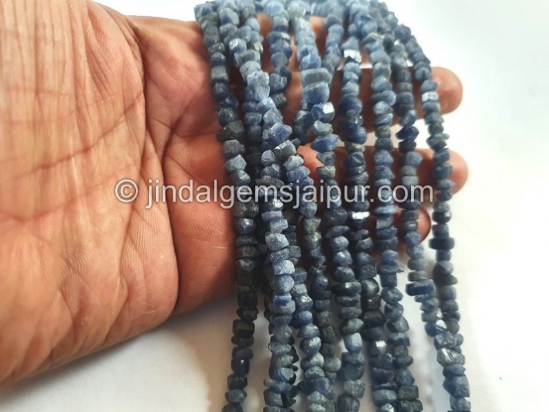 Blue Sapphire Rough Chips Beads -- SPPH164