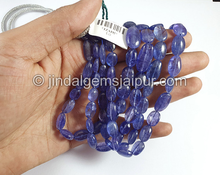 Tanzanite Smooth Nuggests Shape Beads