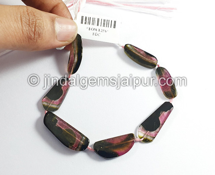 Watermelon Tourmaline Smooth Slices
