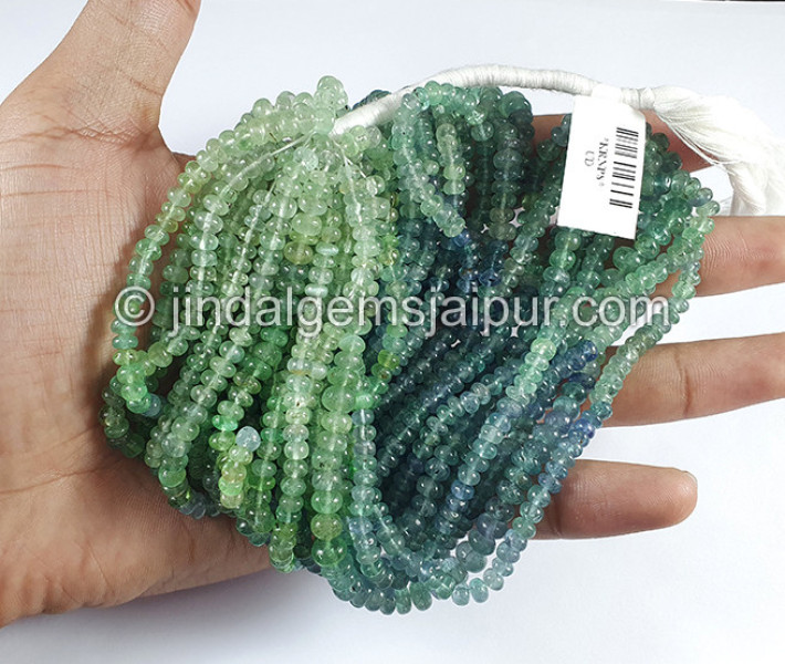 Kornerupine Smooth Roundelle Shape Beads