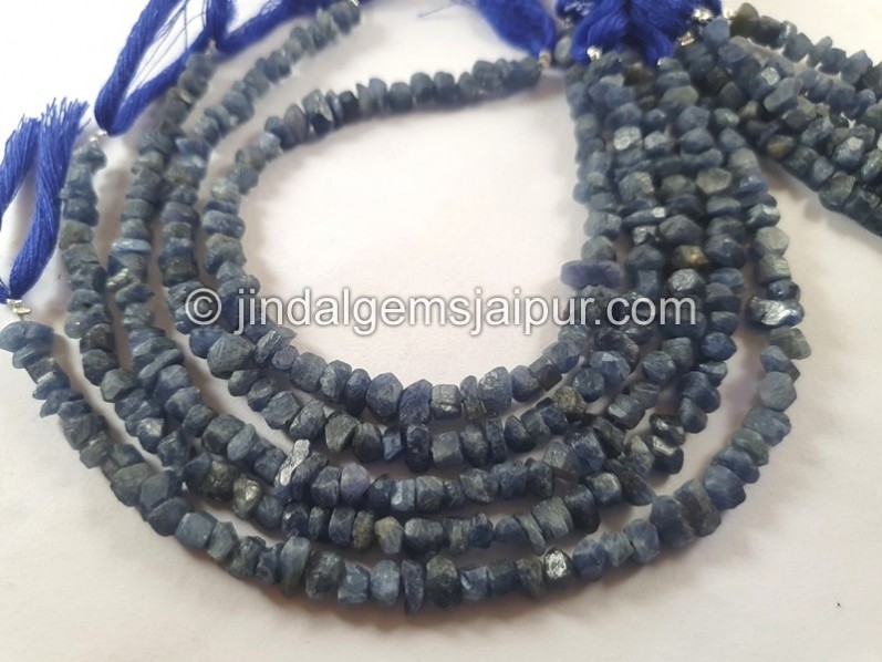 Blue Sapphire Rough Chips Beads -- SPPH164