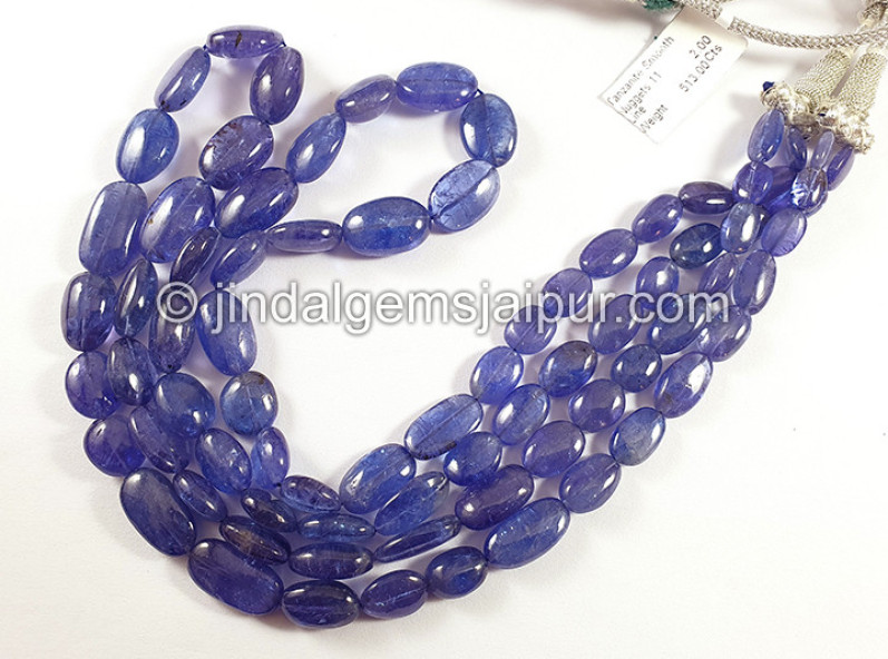 Tanzanite Smooth Nuggests Shape Beads