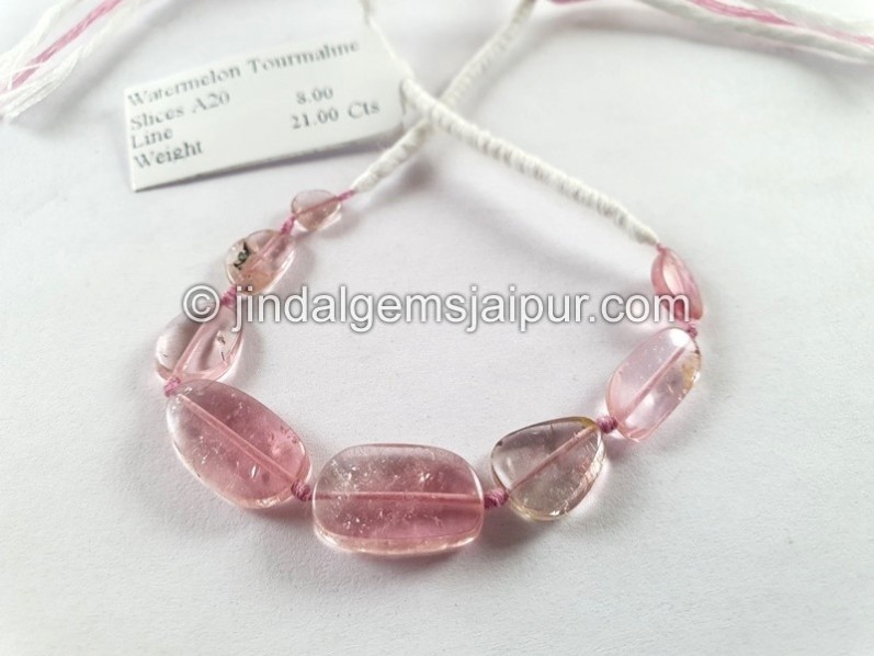 Watermelon Tourmaline Smooth Slices