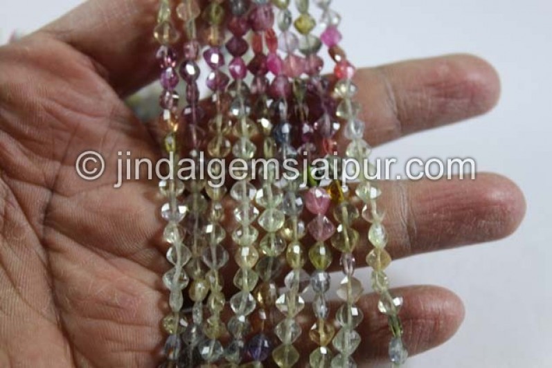 Multi Sapphire Faceted Kite