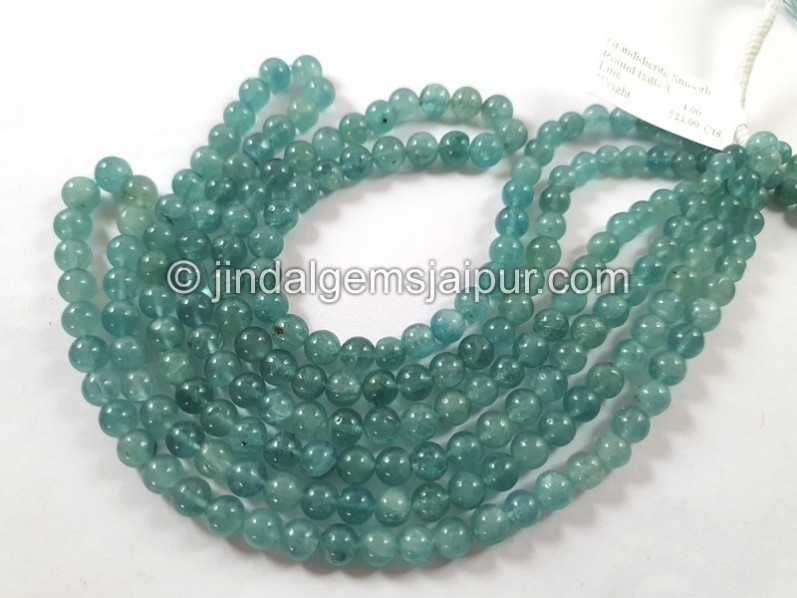 Grandidierite Smooth Round Ball Beads