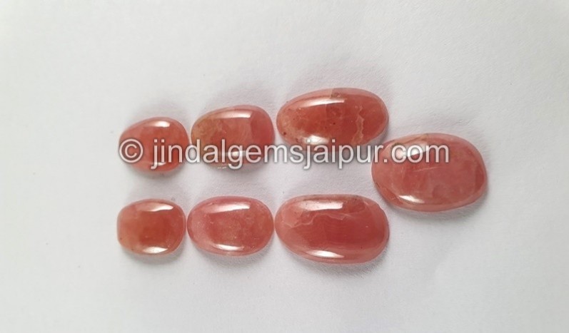 Rhodochrosite Smooth Cabs Cabochon