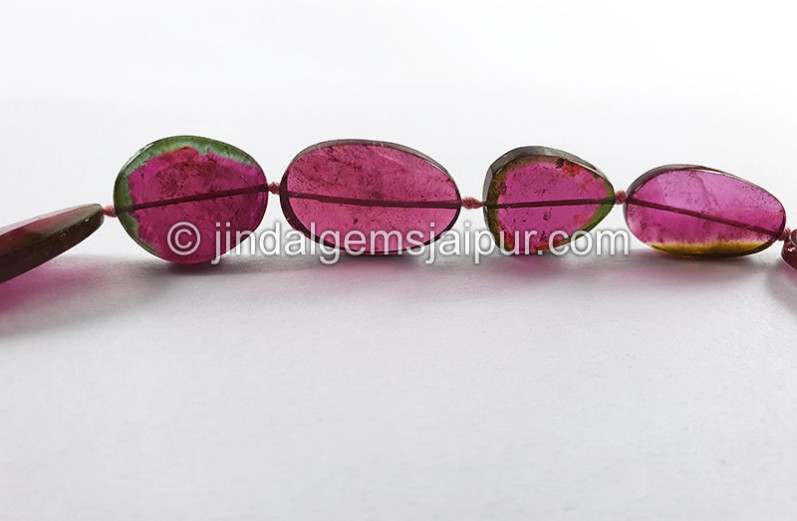 Watermelon Tourmaline Smooth Slices