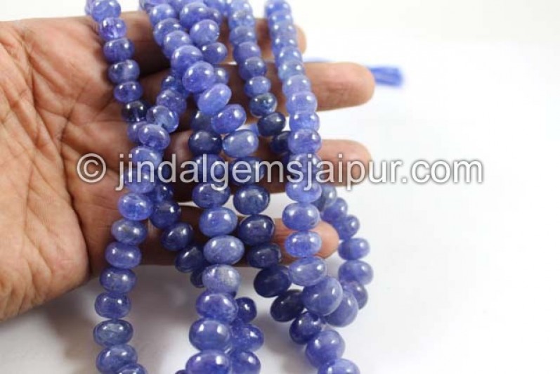 Tanzanite Far Smooth Roundelle Beads