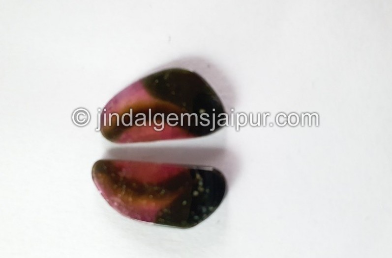 Watermelon Tourmaline Smooth Slices