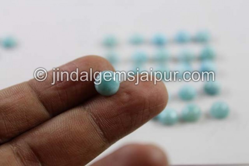 Larimar Smooth Round Cabochon