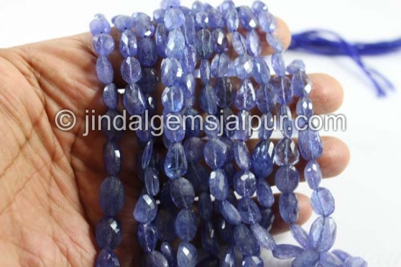 Tanzanite Faceted Nugget Beads