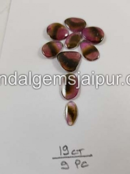 Watermelon Tourmaline Smooth Slices