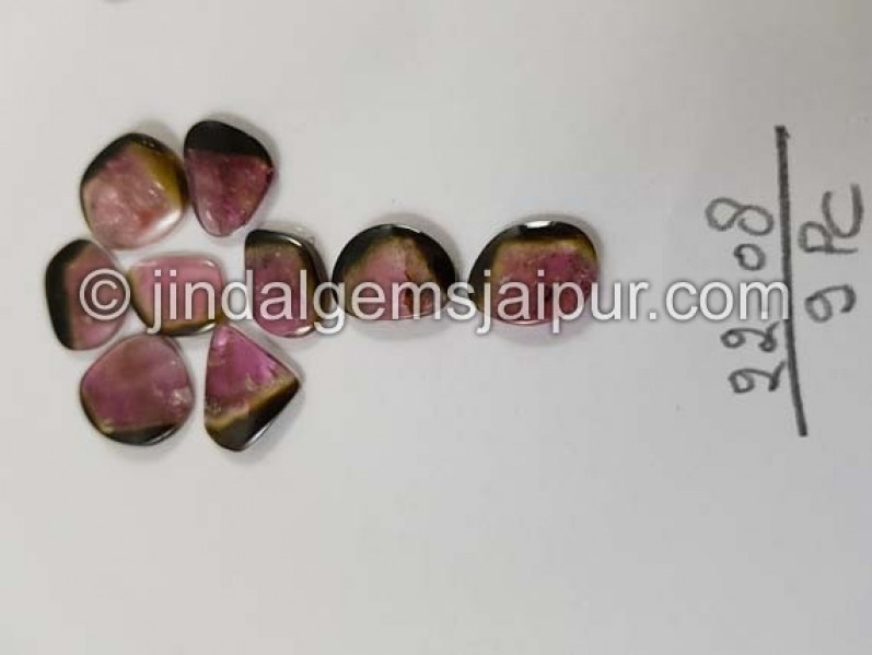 Watermelon Tourmaline Smooth Slices
