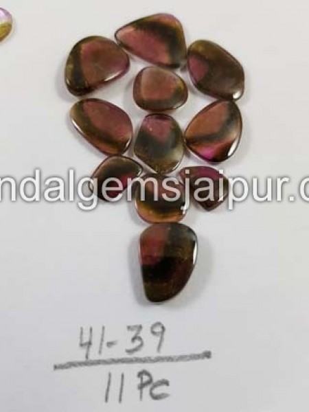 Watermelon Tourmaline Smooth Slices