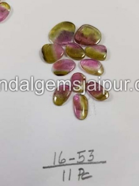 Watermelon Tourmaline Smooth Slices