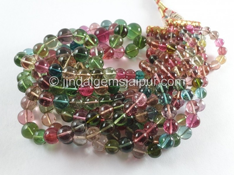 Tourmaline Smooth Round Balls Beads