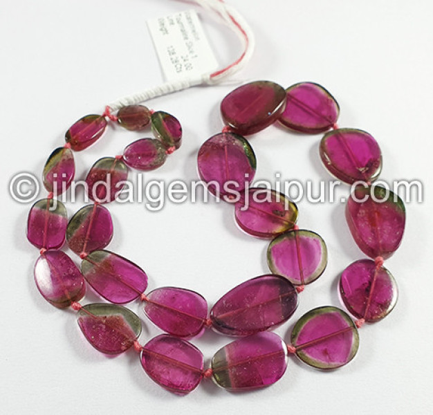 Watermelon Tourmaline Smooth Slices