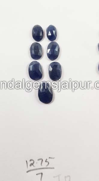 Blue Sapphire Rose Cut Slices
