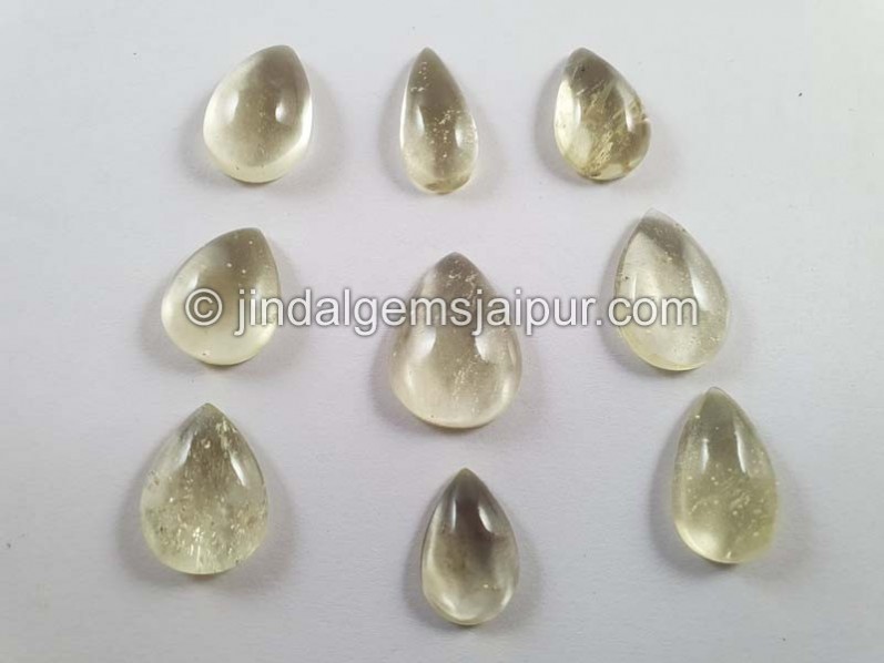 Lybian Desert Glass Smooth Cabochons -- LYGLS17
