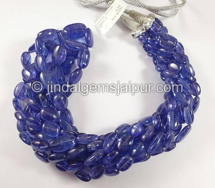 Tanzanite Smooth Nuggests Shape Beads