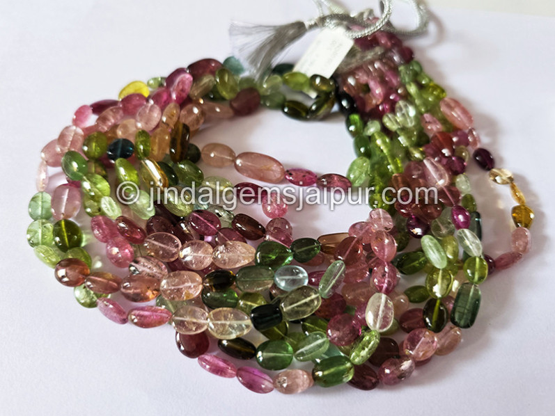 Tourmaline Smooth Nuggets Mix Beads