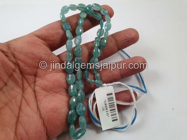 Paraiba Grandidierite Faceted Oval Beads