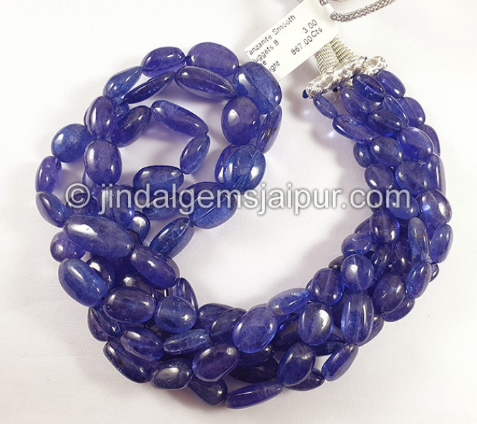 Tanzanite Smooth Nuggests Shape Beads
