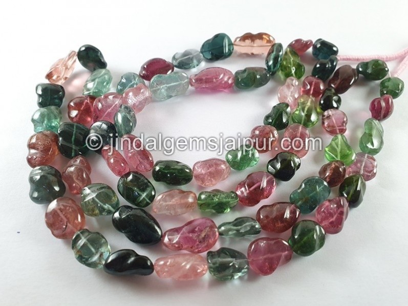 Tourmaline Smooth Irregular Nugget Beads