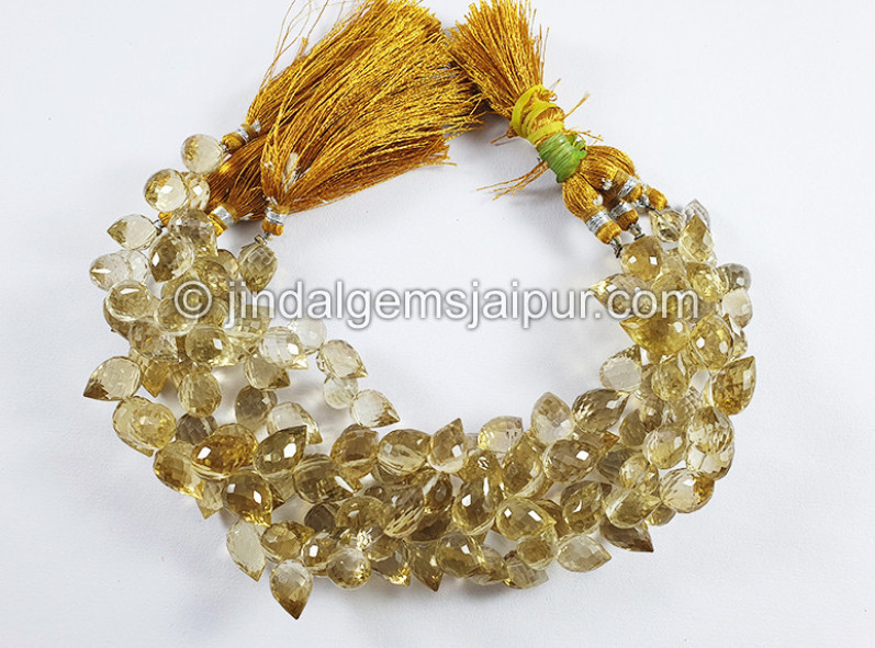 Beer Quartz Tulip Drops Shape Beads