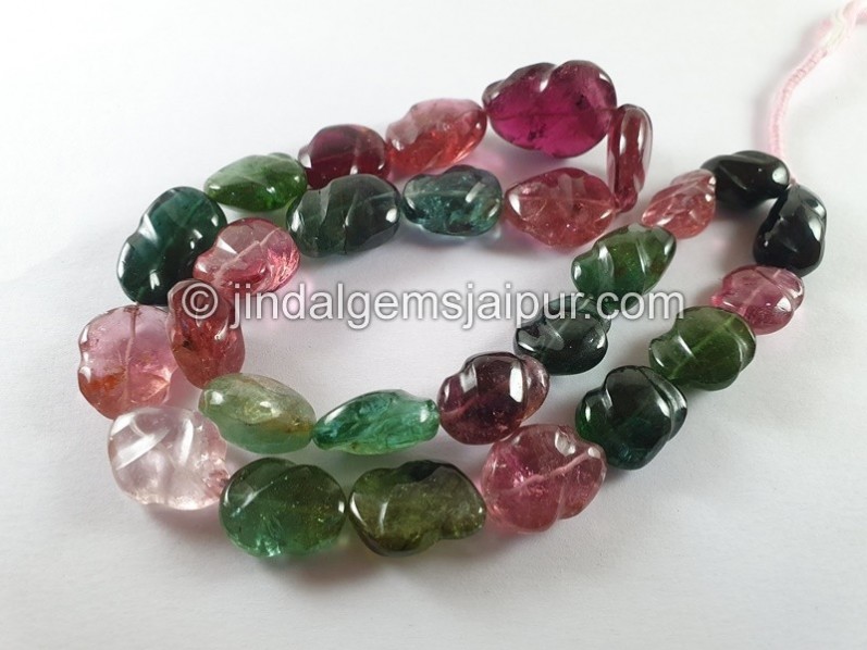 Tourmaline Smooth Irregular Nugget Beads