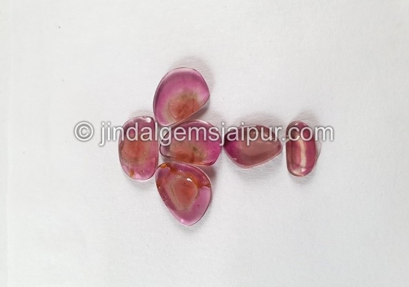 Watermelon Tourmaline Smooth Slices