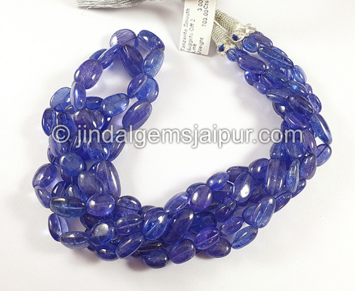 Tanzanite Smooth Nuggests Shape Beads