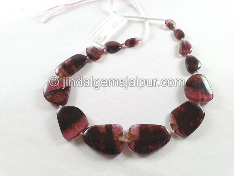 Watermelon Tourmaline Smooth Slices