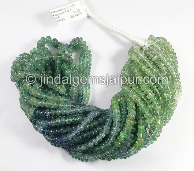 Kornerupine Smooth Roundelle Shape Beads