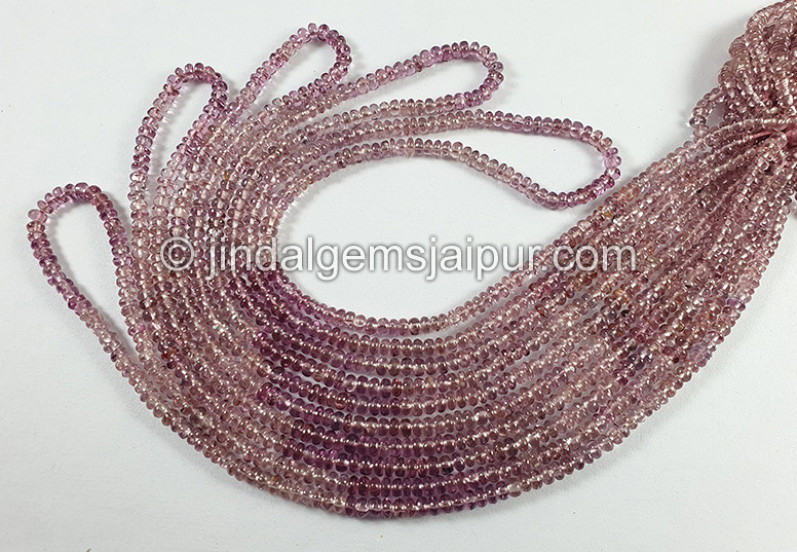 Malaya Or Dragon Garnet Shaded Smooth Roundelle Shape Beads