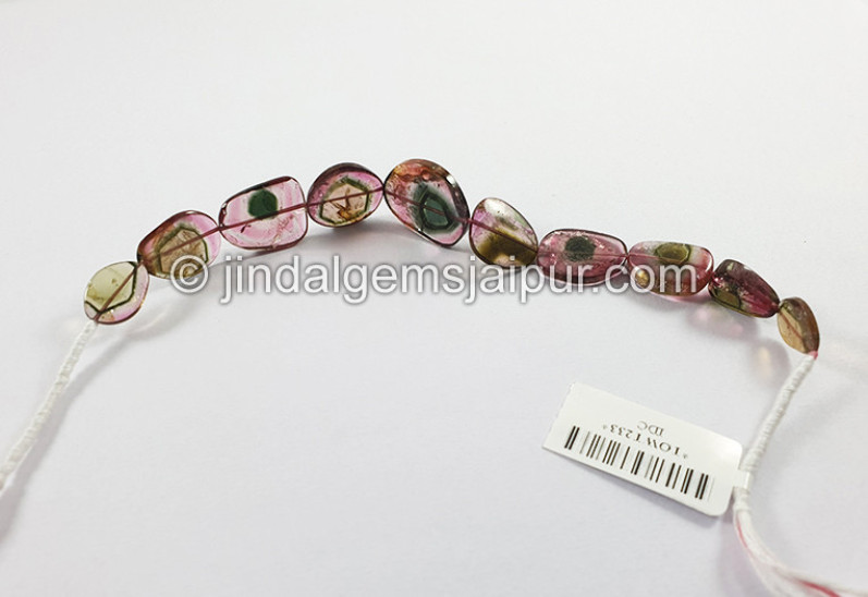 Watermelon Tourmaline Smooth Slices