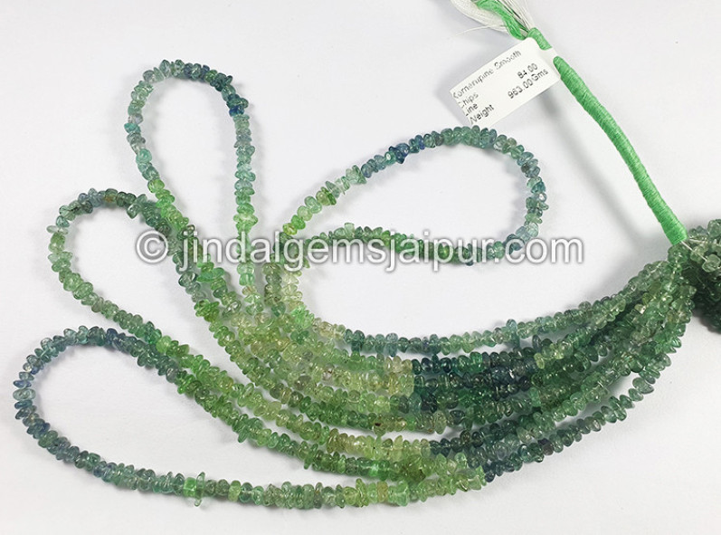 Kornerupine Smooth Chips Beads