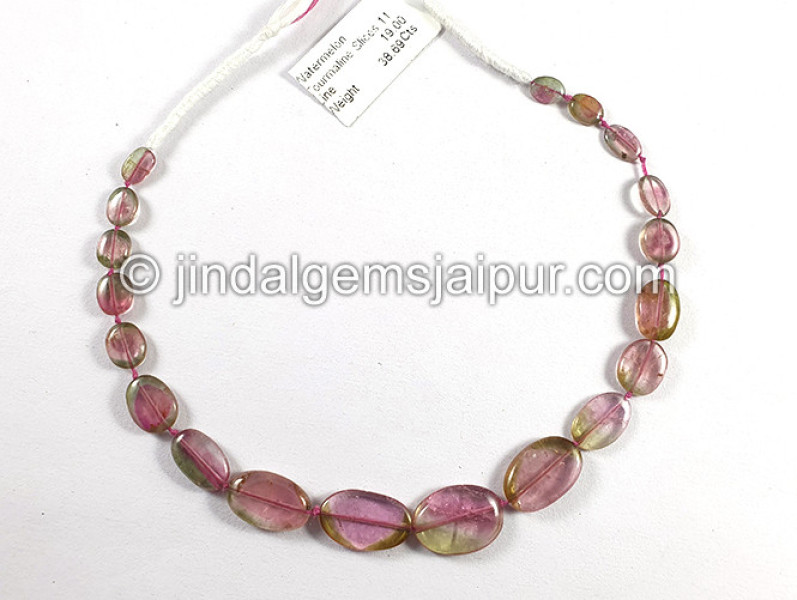 Watermelon Tourmaline Smooth Slices