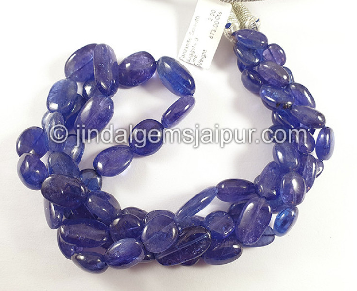 Tanzanite Smooth Nuggests Shape Beads